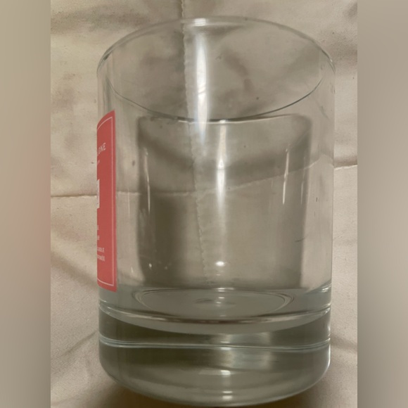 Jo Malone London empty candle jar w/pink rose blush scent label and original lid - Picture 7 of 8